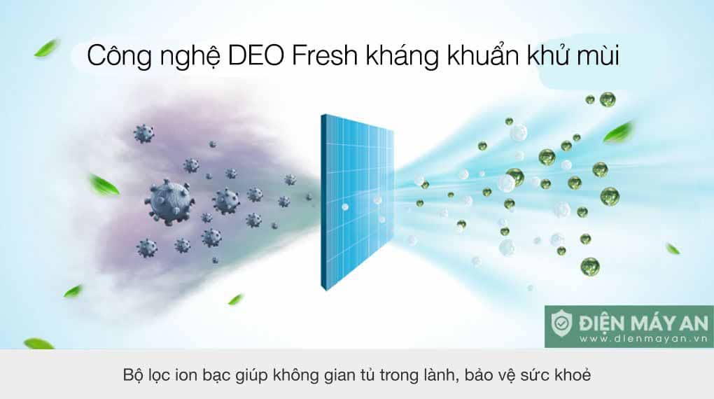 Tủ lạnh Aqua Inverter 292 lít AQR-B360MA(SLB)